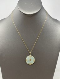 14k Gold & Jade Necklace (57)