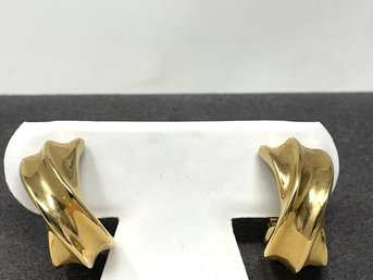 14k Gold Earrings 4.66g (65)