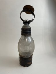 Antique Lantern Has Been Electrified