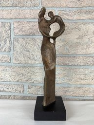 Mother And Child Bronze Sculpture