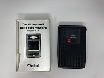 Rollei Fototechnic Camera Back - Rolleiflex 6002