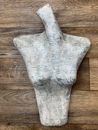 Paper Mache Torso Wall Plaque