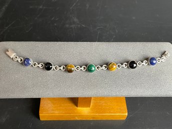 Vintage Multi Stone Beaded Bracelet