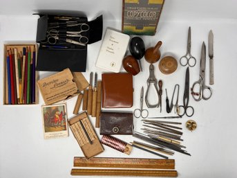 Collection Of Vintage Office Use Items And More!