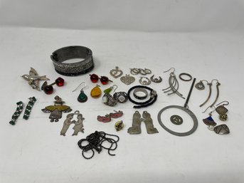 Estate Fresh Jewelry Lot Including Some Sterling Silver