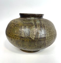 Signed Pottery Vessel