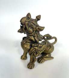 Brass Foo Dog Figure