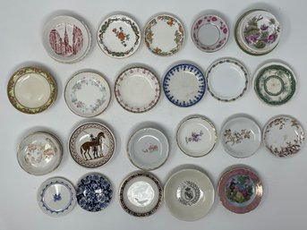 Collection Of Antique Butter Pat Dishes (Lot B)