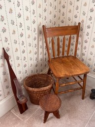 Group Of Vintage Furniture And Home Decor Items