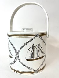 Vintage Sailboat Ice Bucket