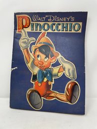 Vintage Pinocchio Paper Back Book