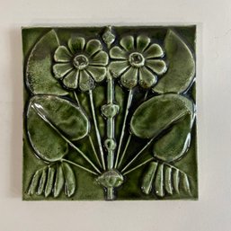 Patent Tile Works Arts & Crafts Tile Floral Pattern