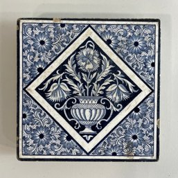 Antique Minton Arts & Crafts Tile AS IS
