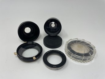 Lens & Lens Cover Lot