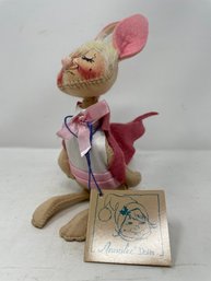 Vintage Easter AnnaLee Doll Rabbit Bunny