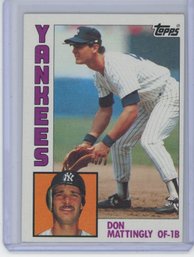 1984 Topps Don Mattingly Rookie