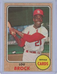 1968 Topps Lou Brock