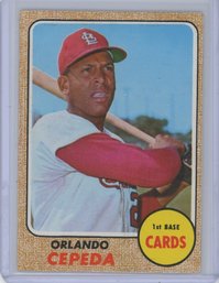 1968 Topps Orlando Cepeda