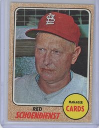 1968 Topps Red Schoendienst