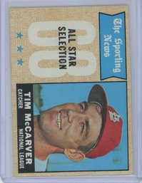 1968 Topps Tim McCarver All Star