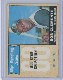 1968 Topps Roberto Clemente All Star