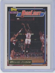 1992 Topps Michael Jordan Highlight GOLD