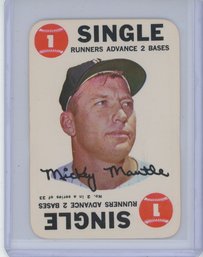 1968 Topps Game Mickey Mantle