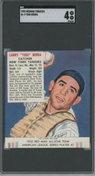 1952 Redman Yogi Berra SGC 4 Full W/ Tab