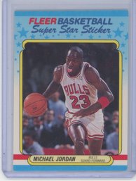 1988 Fleer Michael Jordan Sticker