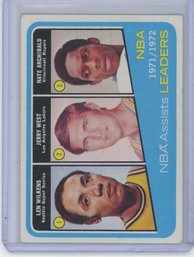 1972 Topps Assist Leaders Wilkens West Archibald