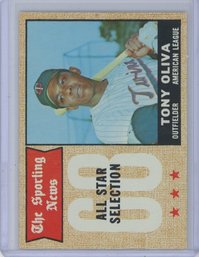 1968 Topps Tony Oliva All Star