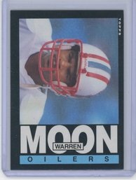 1985 Topps Warren Moon Rookie