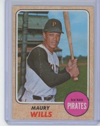 1968 Topps Maury Wills