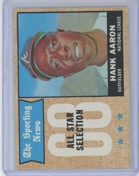 1968 Topps Hank Aaron All Star