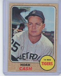 1968 Topps Norm Cash