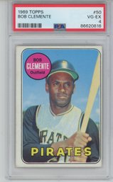 1969 Topps Roberto Clemente PSA 4