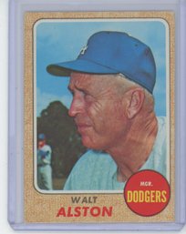 1968 Topps Walt Alston