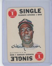 1968 Topps Game Hank Aaron