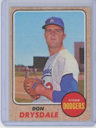 1968 Topps Don Drysdale