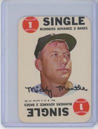 1968 Topps Game Mickey Mantle