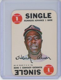 1968 Topps Game Hank Aaron