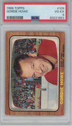 1966 Topps Gordie Howe PSA 4