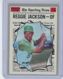 1970 Topps Reggie Jackson All Star