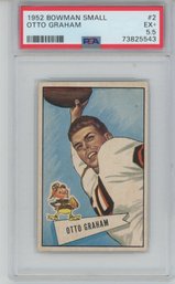 1952 Bowman Otto Graham Small PSA 5.5