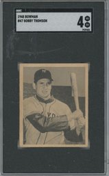 1948 Bowman Bobby Thomson SGC 4