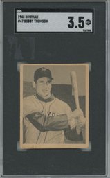 1948 Bowman Bobby Thomson SGC 3.5