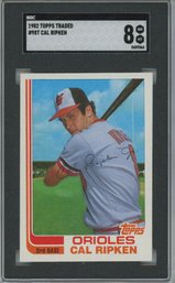 1982 Topps Traded Ripken Rookie SGC 8