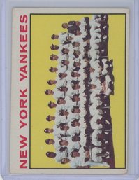 1964 Topps New York Yankees Team Card