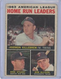 1964 Topps AL Home Run Leaders