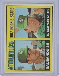 1967 Topps Sal Bando Rookie